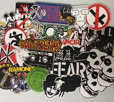 Punk Rock Sticker Pack - Misfits Minor Threat Social Distortion Descendants • $12