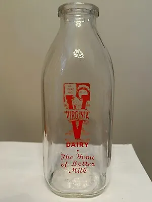 Milk Bottle - Virginia Dairy • $29.50