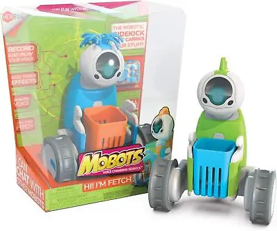 Mobots Fetch Interactive Robot Walking Talking Flexible Sound Light Gift For Kid • £14.29