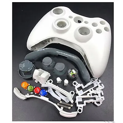 For Xbox 360 Wired/Wireless Controller Full Shell Cover Buttons Replacement Part • $6.80