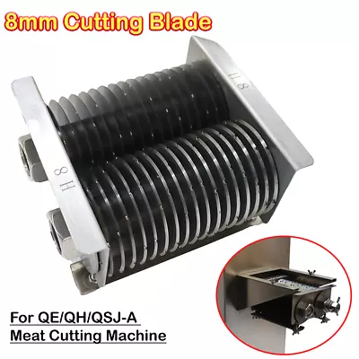 Commercial 8mm Stailess Steel Blade For QE/QH/QSJ-A Meat Cutter Slicer Machine • $277.39