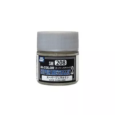 Mr. Hobby Mr. Colour - SM-208 - Super Duraluminium Super Metallic II 10ml Paint • £3.99