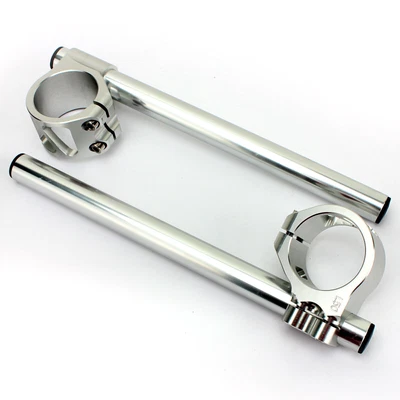 $41 • Buy 38mm 7/8'' Clip-on Handlebars For Yamaha FZR 400 600 For Kawasaki Ninja 750 900