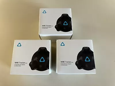 HTC VIVE Tracker 2018(2.0) Virtual Reality System Set Of 3(1 Used 2 Brand New) • $300