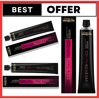 Loreal Demi Permanent Dia Richesse Hair Color 50ml Full Range Available  Fast.d • £15.99