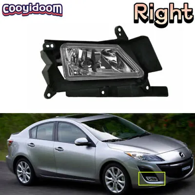 For Mazda 3 Sedan 4/5 Door 2010-11 Right Front Fog Light Lamp  DirectReplacement • $41.99