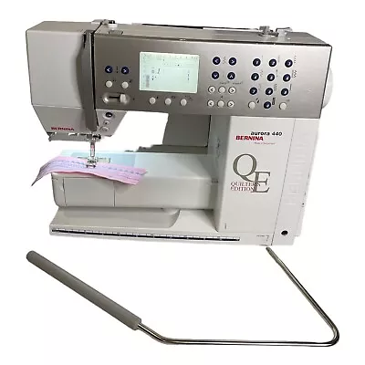 BERNINA Aurora 440 Quilter's Edition Sewing Machine Just Serviced Travel Bag • $1099