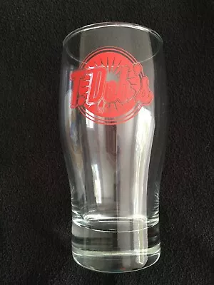 Frankenmuth Michigan Souvenir BEER Glass T. DUB'S PIZZERIA & PUB ADVERTISING • $4.98