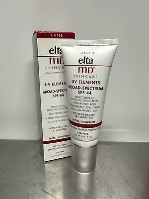 EltaMD UV Elements Broad-Spectrum SPF 44 Tinted 2 Oz. Facial Sunscreen EXP 1/25 • $34.99