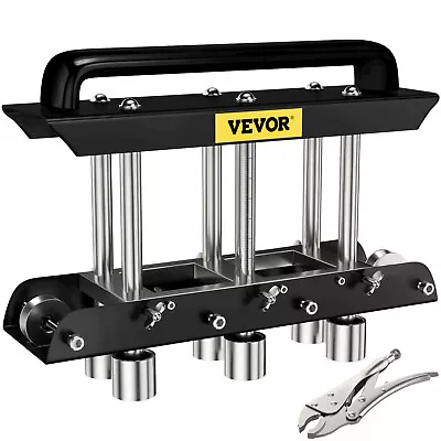 VEVOR Three-Station Edge Roller Quick Adjustable 0-90° Steel Cutting Hand Tool • $161.99