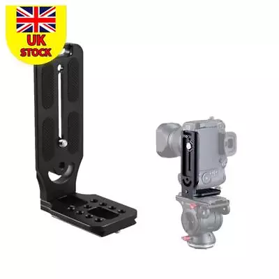 Universal Quick Release Plate L Bracket For Canon Nikon DSLR Camera Arca Swiss • £14.26