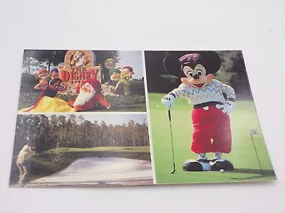 Walt Disney World A Goofy Round Of Golf Mickey Mouse Lake Buena Vista Postcard • $4.89