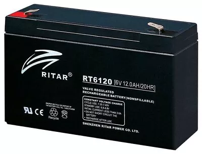 £17.85 • Buy Toy Car BATTERY - 6V 12ah Battery- FOR JEEP/MINI/AUDI/RAPTOR AND MORE