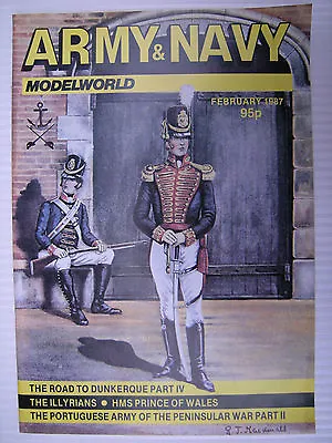 ARMY AND NAVY MODELWORLD - Feb 1987 - Military Modeller Magazine & Modelling • $7.46