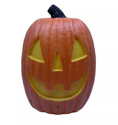 Seasonal Visions Pumpkin Blow Mold Lights Sounds Motion Sensor 14” Tested Works • $39.99