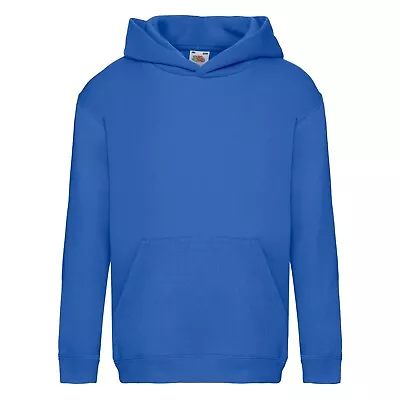 Fruit Of The Loom Kids Premium 70/30 Hooded Sweatshirt - 5-15 Years - 12 Colours • £11.99