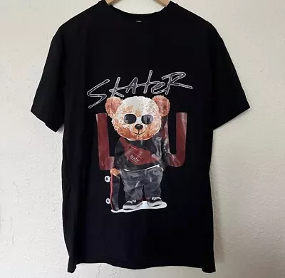 MOSCHINO Skater Bear T-Shirt Black • $20