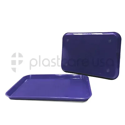 Purple Dental Plastic Instrument Trays Size B Autoclavable (Pack Of 12) Medical • $44.99