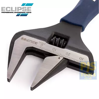 Eclipse ADJW6WJ 150mm 6in Wide Jaw Adjustable Spanner 34mm Capacity Wrench • £14.50