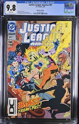 Justice League America 97 (1995) CGC 9.8 DCU Logo Variant Multi-Pack Edition • $199