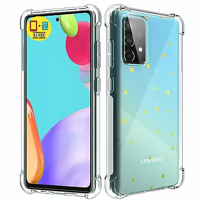 Cover For Samsung Galaxy A53 5G Star RainBow Print With Glass ScreenUS • $15.95