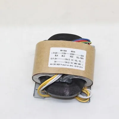 65W R Type Power Amplifier Transformer 0-115V-230V Audio Copper Wire R Core Tran • $35