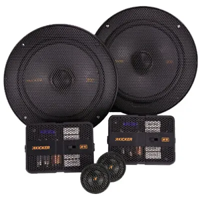 Kicker KSS6504 6.5  250W Component Car Speakers • $347.85