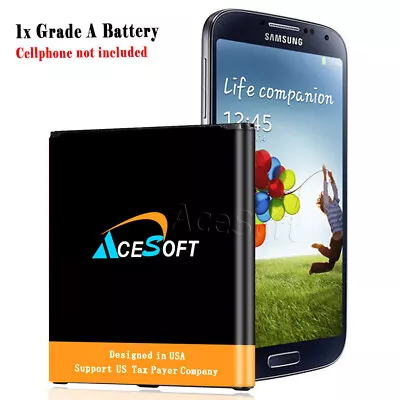High Capacity 6270mAh Battery F Samsung Galaxy S4 I9500 I337 I545 M919 L720 R970 • $16.32