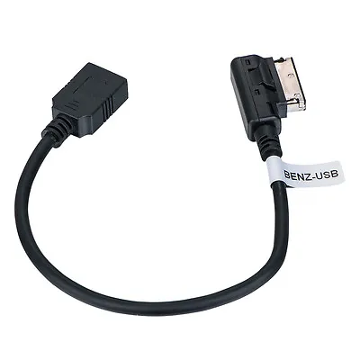 Usb Media Interface Câble Adapter Mercedes Mb C Cls S GL Series Usb • $18.99