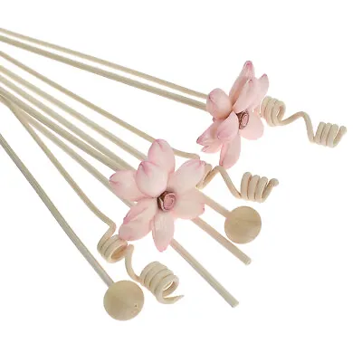 $3.29 • Buy 9PCS Flower Lotus Rattan Reed Diffuser Fragrance Sticks Replacement Home Sticks 