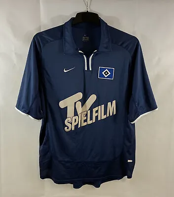 £59.99 • Buy Hamburg Away Football Shirt 2001/02 Adults XL Nike E348