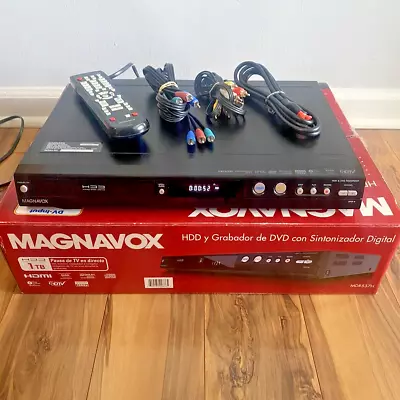 Magnavox MDR537H/F7 - 1TB Storage HDD/DVD Recorder W/ Remote & HDMI Cable TESTED • $314.99