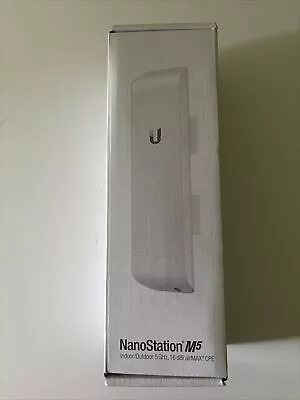 Ubiquiti NanoStation M5 White 5GHz Indoor/Outdoor NSM5 US • $50