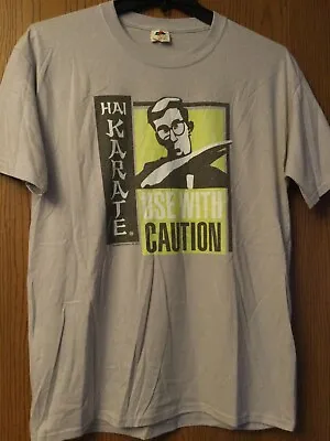 Hai Karate - “Use With Caution” - 2013 Gray Shirt - L - Fruit Of The Loom • $35