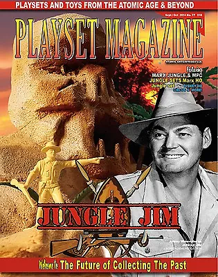 Playset Magazine #77 Marx + MPC Jungle Jim + Disney On Parade Playsets + More • $11