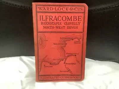 WARD LOCK RED GUIDE Ilfracombe  North West Devon 13th Edition Maps Illustrated • £4
