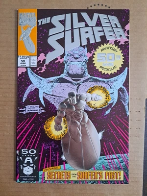 $1 • Buy The Silver Surfer, #50 Marvel Comics BEAUTIFUL GRADE CGC READY COMBINE SHIPPING 