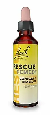 £12.42 • Buy Bach The Original RESCUE Remedy Dropper Natural Stress Relief Drops 20 Ml
