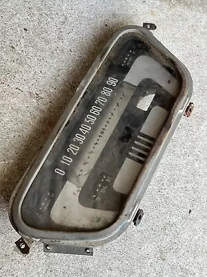 Vtg 1953-55 Ford Truck Instrument Cluster Speedometer Oil Temp Fuel Battery OEM • $44.99