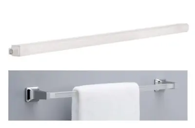 24 Inch Towel Bar Rod Replacement Plastic Spring Loaded End Bathroom Bath Rack • $8.50