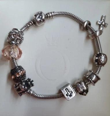 $49 • Buy 21cm Pandora Bracelet + Pandora Charms