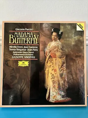 Giacomo Puccini Madame Butterfly 3 X Lp Box Set )VG) • $6.22