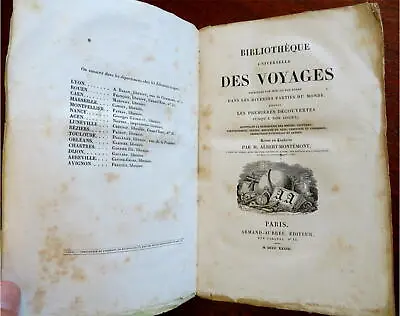 Travel History Voyages Of Exploration 1833 Byron Carteret Wallis Rare Book • $100