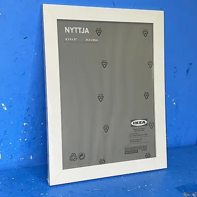 BRAND NEW  IKEA NYTTJA   White Picture Photo Frame 8 1/2X11  • £14.24