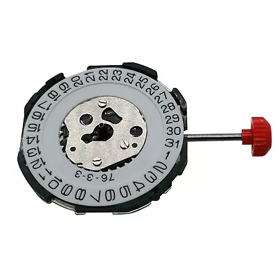 23.3mm 3-Hand Calendar At 3 Quartz Watch Movement With Battery For Miyota 2115 C • £6.23