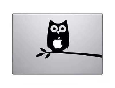 Owl Vinyl Decal Sticker Apple MacBook Pro Air IPhone IPad Funny Cute Skin • $5.99