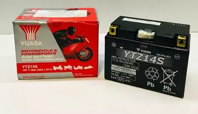 Batteria Yuasa Precaricata Attivata YTZ14S • £108.13