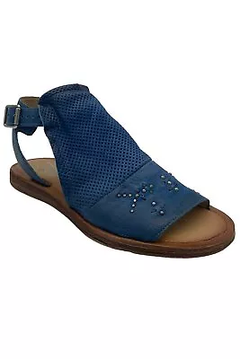 Miz Mooz Leather Ankle-Strap Sandals Fifi Denim • $44.99