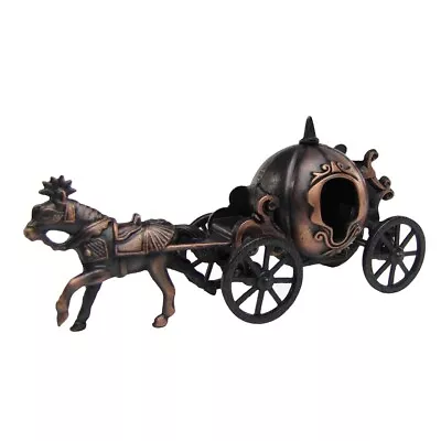Metal Cinderella Pumpkin Horse&Carriage Miniature Die Cast Toy Pencil Sharpener • $8.36