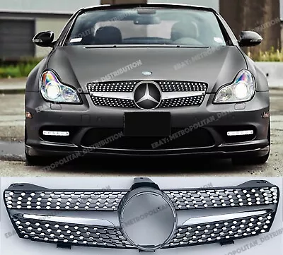 Single Louvre Grille 2004-08 Mercedes W219 C219 AMG Diamond CLS63 CLS55 CLS 320 • $123.21